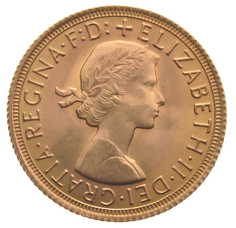 Sterlina - Elisabetta II - Fiocco