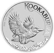 2024 1oz Kookaburra d'argento