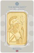 Lingotto d'oro da 100 g Britannia Minted