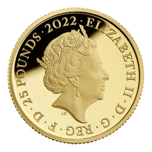 The Rolling Stones - Moneta d'Oro Proof 1/4oz Serie Leggende della Musica