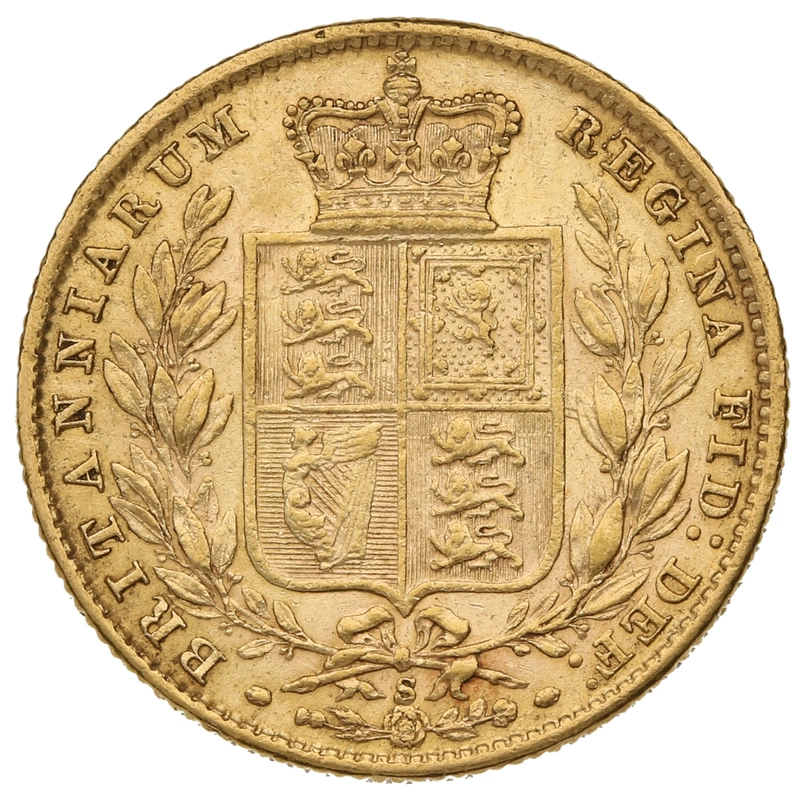 1878 Sterlina - Vittoria Giovane - Stemma Coronato - S