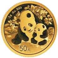 2024 Panda Cinese d'Oro 3g