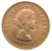 1962 Sterlina - Elisabetta II - Fiocco