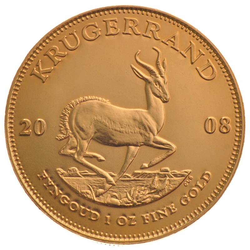 2008 1oz Krugerrand d'Oro