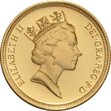 1996 Proof Sterlina d'Oro - Cofanetto