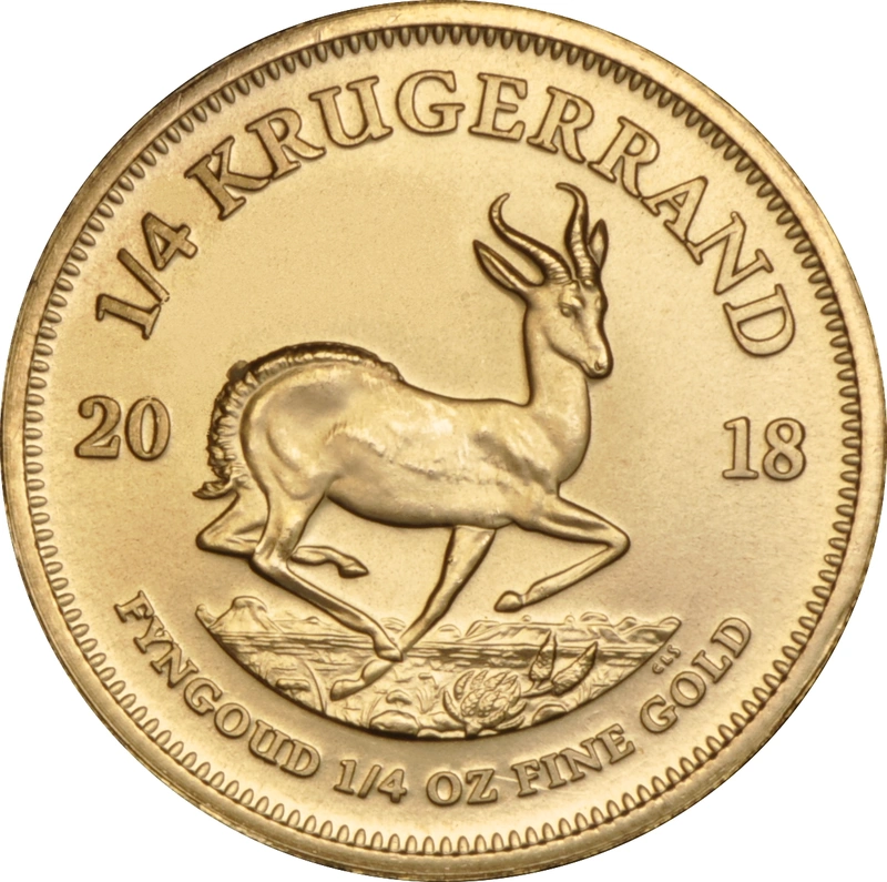 2018 Krugerrand d'Oro 1/4oz