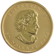2014 Maple Canadese d'Oro 1oz