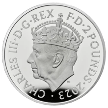 2023 Moneta d'Argento Proof 1oz - Incoronazione di Re Carlo III