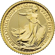 2019 Britannia 1/10oz