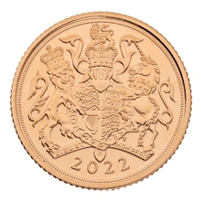 2022 Mezza Sterlina d'Oro
