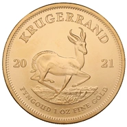 2021 1oz Krugerrand d'Oro