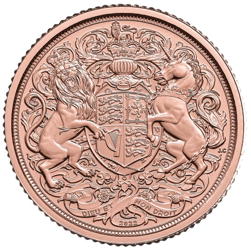 2022 Queen Elizabeth II Memorial Gold Quarter Sovereign