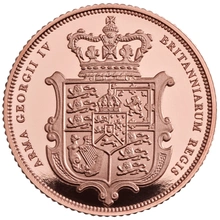 2025 Sterline d'Oro Proof - Cofanetto da 5 Monete