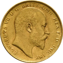 1903 Sterlina - Edoardo VII - P