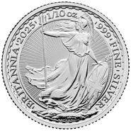 2025 Britannia d'Argento 1/10oz