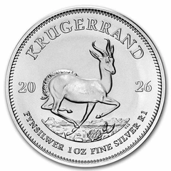 2026 1oz Krugerrand d'Argento