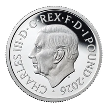 2026 Britannia UK Premium Set di sei monete d'argento Proof (1 oz, 1/2 oz, 1/4 di oz, 1/10 oz, 1/20