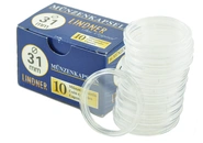Scatola Lindner 31mm x 10 Capsule - Maple Canadese d'Oro 1oz