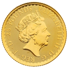 2023 Britannia d'Oro Regina Elisabetta 1/4oz