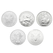 Set da 5 Monete d'argento 2020 1oz