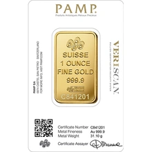 PAMP Lingotto d'Oro 1oz