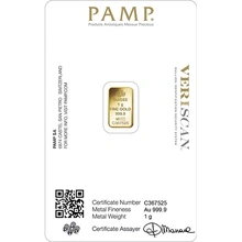 PAMP Lingottino d'Oro 1 Grammo