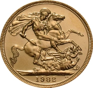 1982 Sterlina - Elisabetta II - Corona Giovane