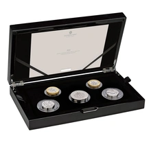 La serie di monete commemorative d'argento "Piedfort" del Regno Unito del 2026