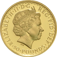 2003 Proof Britannia d'Oro - Cofanetto da 3 Monete