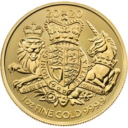 2020 Royal Arms Moneta d'oro 1oz