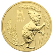 Anno del Topo d'Oro 2020 2oz - Perth Mint