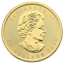 2019 Maple Canadese d'Oro 1oz
