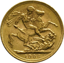 1906 Sterlina - Edoardo VII - M
