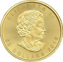 2018 Maple Canadese d'Oro 1oz