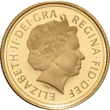 2013 Mezza Sterlina - Elisabetta II - Quarto Ritratto con Diadema - Proof senza Confezione
