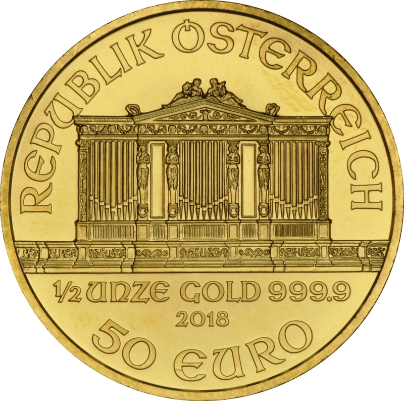 2018 Philharmonic Austriaca d'Oro 1/2oz