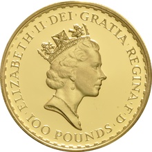 1992 Proof Britannia d'Oro - Cofanetto da 4 Monete