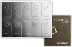 Lingotto D'argento Fuso Valcambi Da 100 Once (Senza IVA - Foto 10