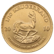 2010 Krugerrand d'Oro 1/10oz