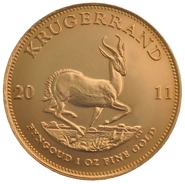 2011 1oz Krugerrand d'Oro