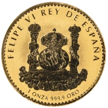 2021 Moneta d'oro spagnola Lince iberica 1oz