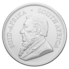 2019 1oz Krugerrand d'Argento 1oz