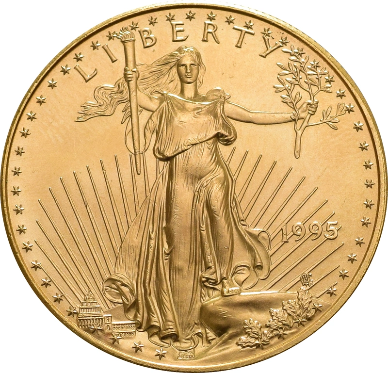 1995 Eagle Americana d'Oro 1oz