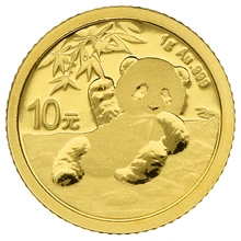 Panda Cinese 1g d'Oro - 2020