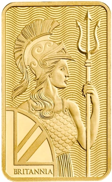 Lingotto d'oro da 5 g Britannia Minted