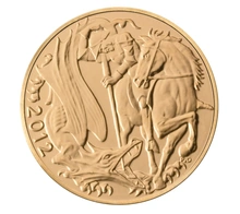 2012 Sterlina d'Oro Giubileo Diamante
