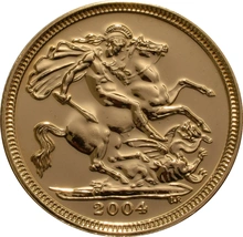 2004 Mezza Sterlina - Elisabetta II - Quarto Ritratto con Diadema