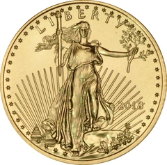 2018 Eagle Americana d'Oro 1/4oz