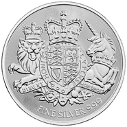 2025 Royal Arms Moneta d'Argento 1oz