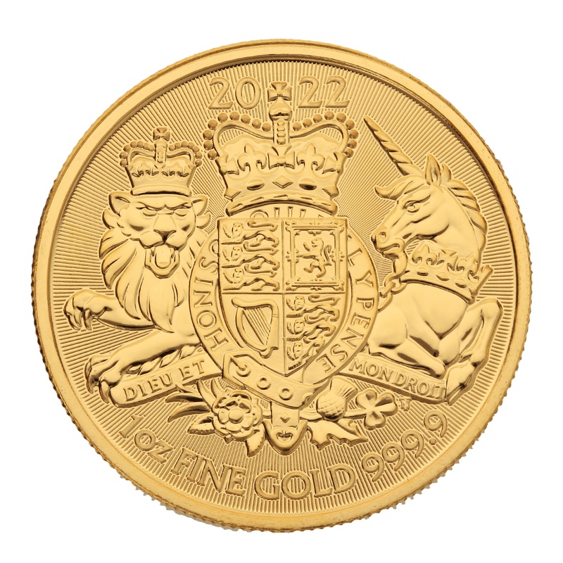 2022 Royal Arms Moneta d'oro 1oz